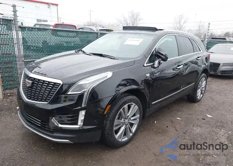 2024 Cadillac Xt5 Fwd Premium Luxury from USA, damaged, VIN 1GYKNCRS3RZ715521